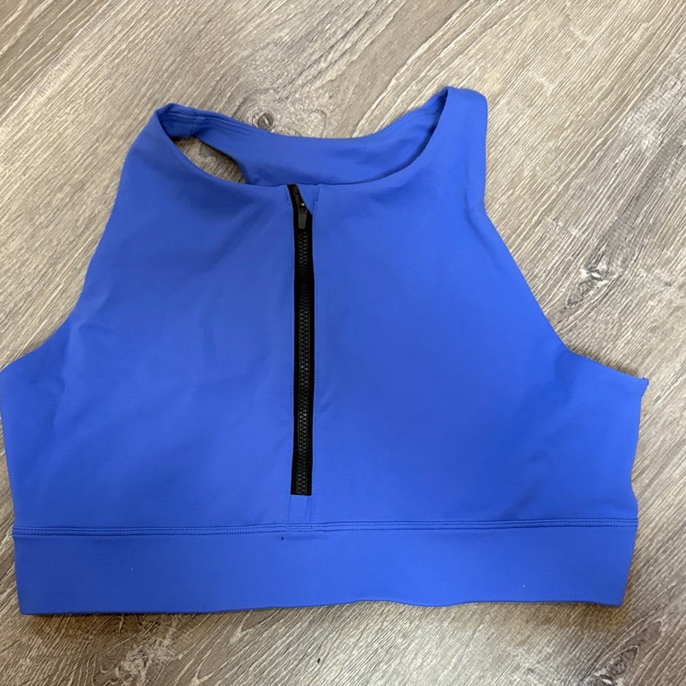 Peloton Vibrant Blue Athletic Top